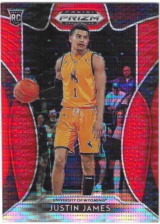 Justin James [Orange Pulsar Prizm] #39