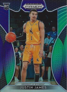 Justin James [Purple, Green Prizm] #39