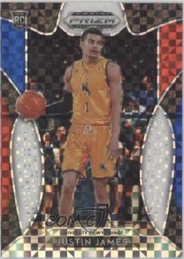 Justin James [Red, White, Blue Prizm] #39