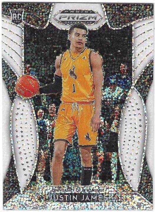 Justin James [White Sparkle Prizm] #39