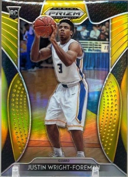 Justin Wright Foreman [Gold Prizm] #55