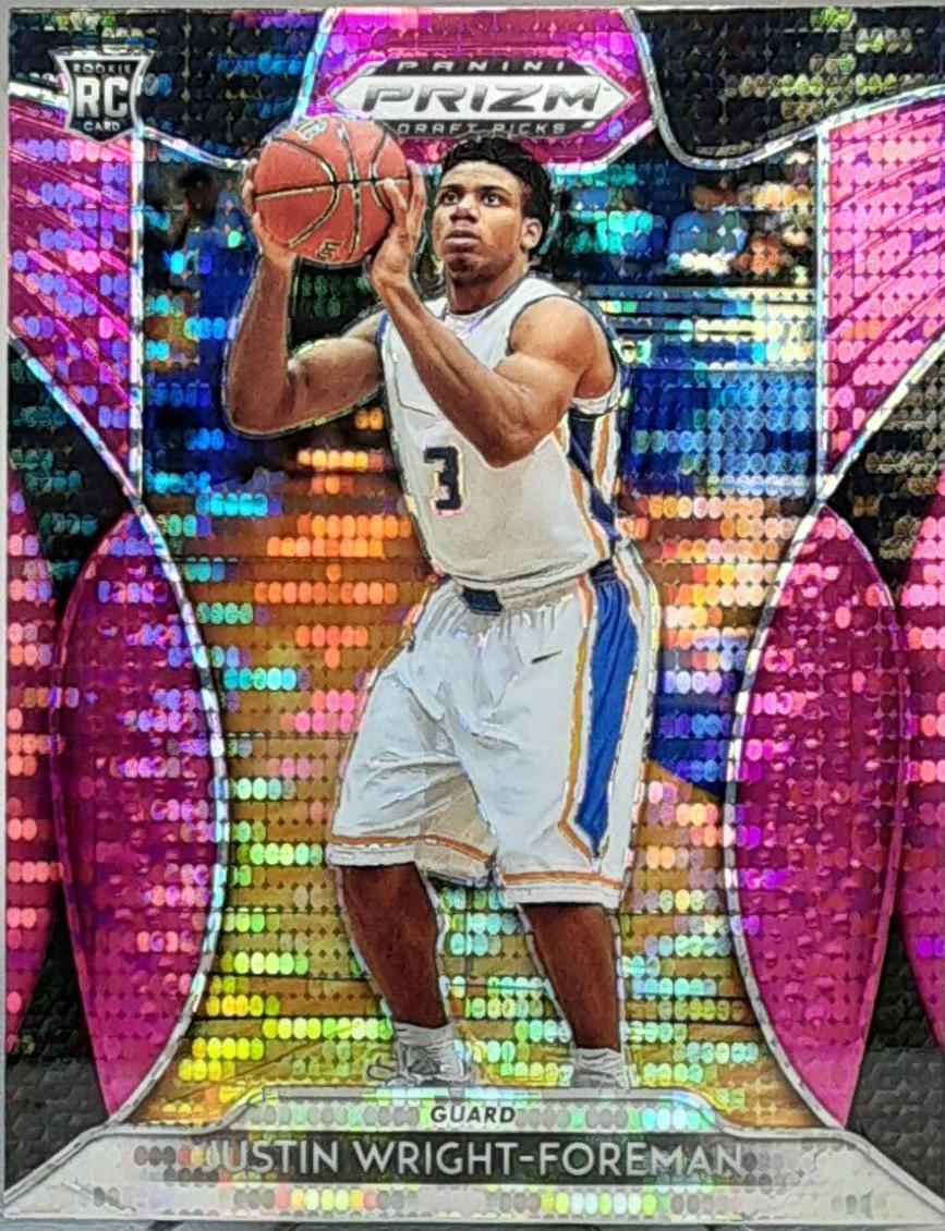 Justin Wright Foreman [Pink Pulsar Prizm] #55