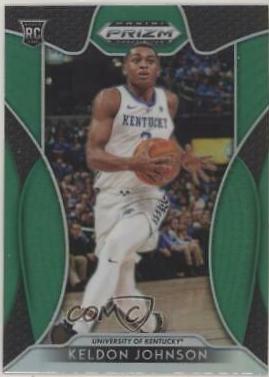 Keldon Johnson [Green Prizm] #93