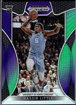 Nassir Little [Carolina Blue Prizm] #25
