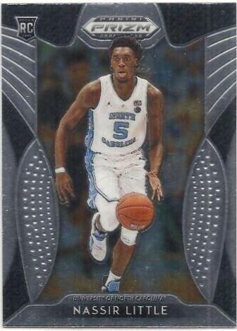 Nassir Little [Carolina Blue Prizm] #90