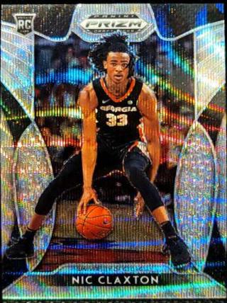 Nic Claxton [Blue Wave Prizm] #96