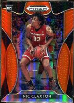 Nic Claxton [Orange Prizm] #96