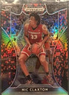 Nic Claxton [Red & Black Snake Skin Prizm] #96