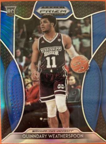 Quinndary Weatherspoon [Blue Prizm] #50