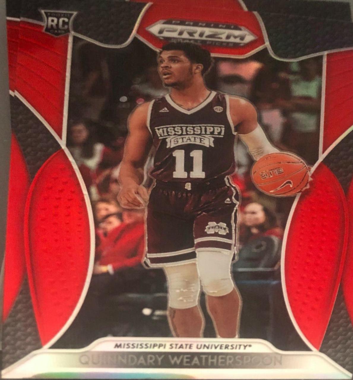 Quinndary Weatherspoon [Red Prizm] #50