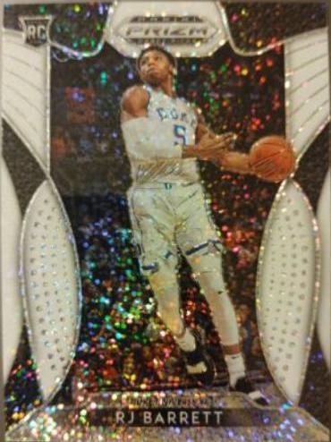 RJ Barrett [Black Prizm] #62