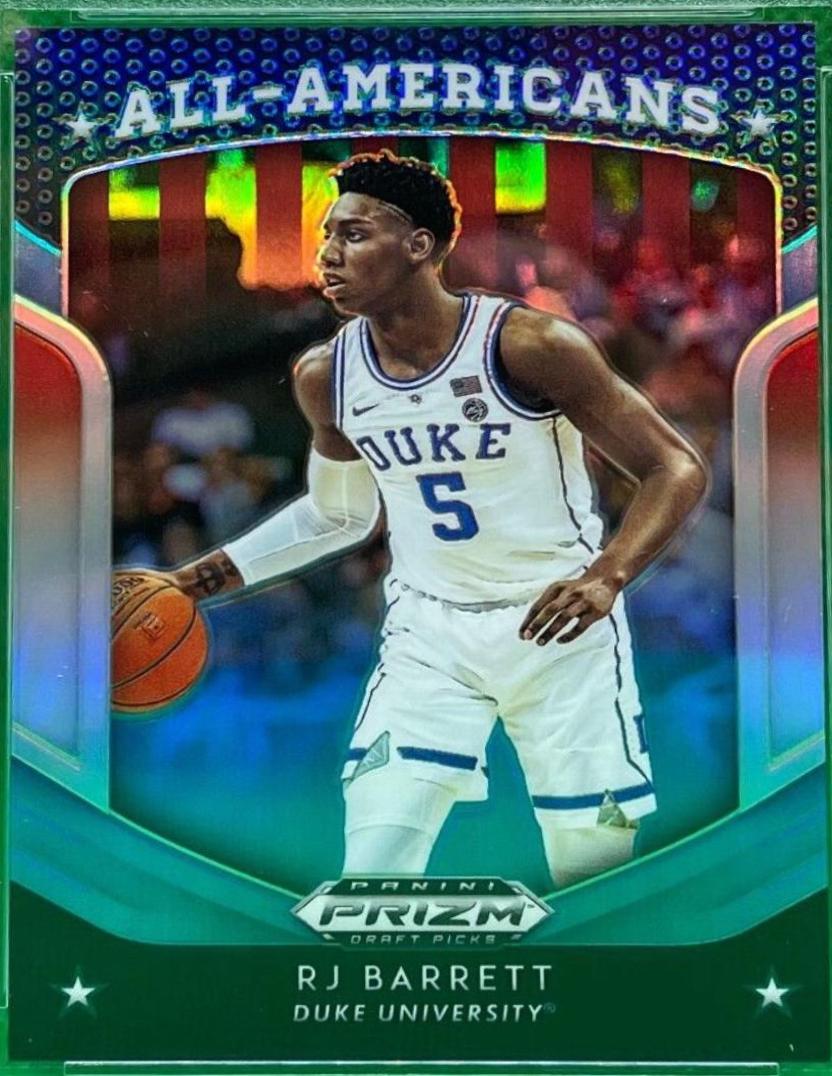 RJ Barrett [Carolina Blue Prizm] #72