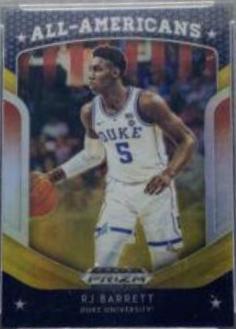 RJ Barrett [Gold Prizm] #62