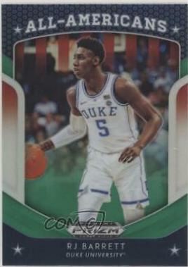 RJ Barrett [Green Prizm] #62