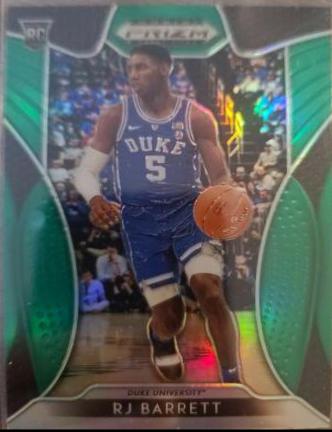 RJ Barrett [Green Prizm] #66