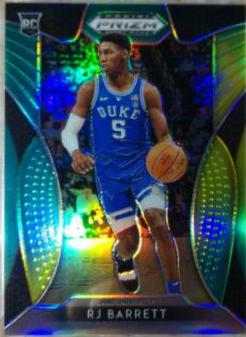 RJ Barrett [Green, Yellow Prizm] #66