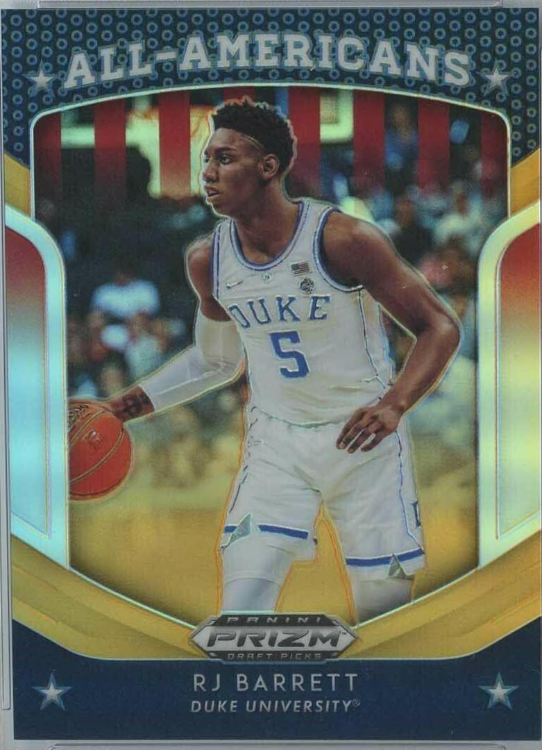 RJ Barrett [Orange Prizm] #62