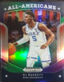 RJ Barrett [Purple, Green Prizm] #62