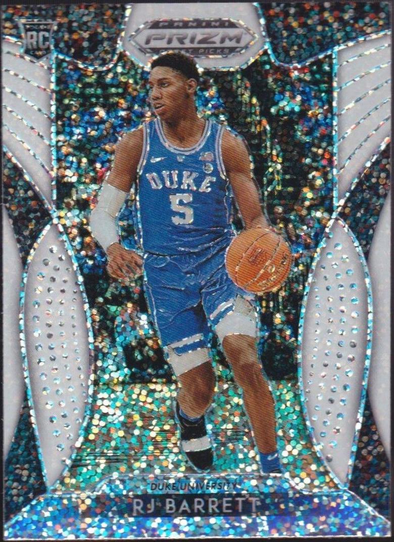 RJ Barrett [White Sparkle Prizm] #66