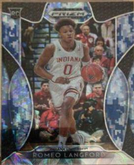 Romeo Langford [Camo Prizm] #80