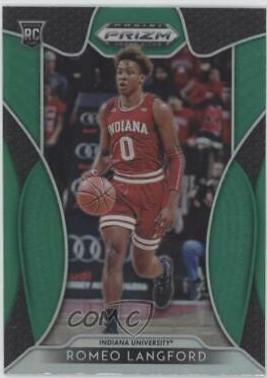 Romeo Langford [Green Prizm] #16