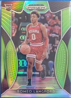 Romeo Langford [Neon Green Prizm] #16