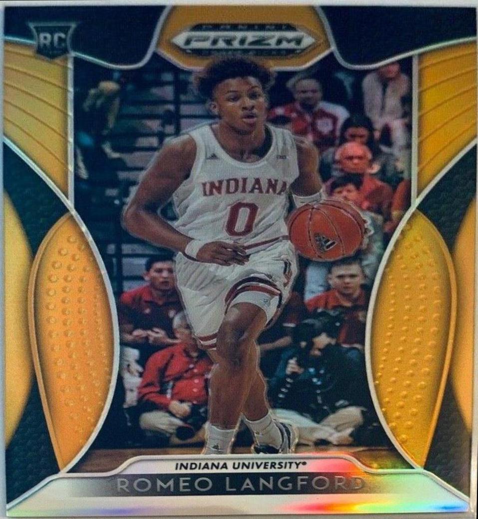 Romeo Langford [Orange Prizm] #80