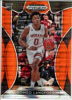 Romeo Langford [Orange Pulsar Prizm] #80