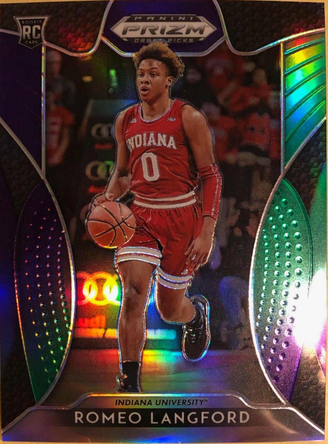 Romeo Langford [Purple, Green Prizm] #16
