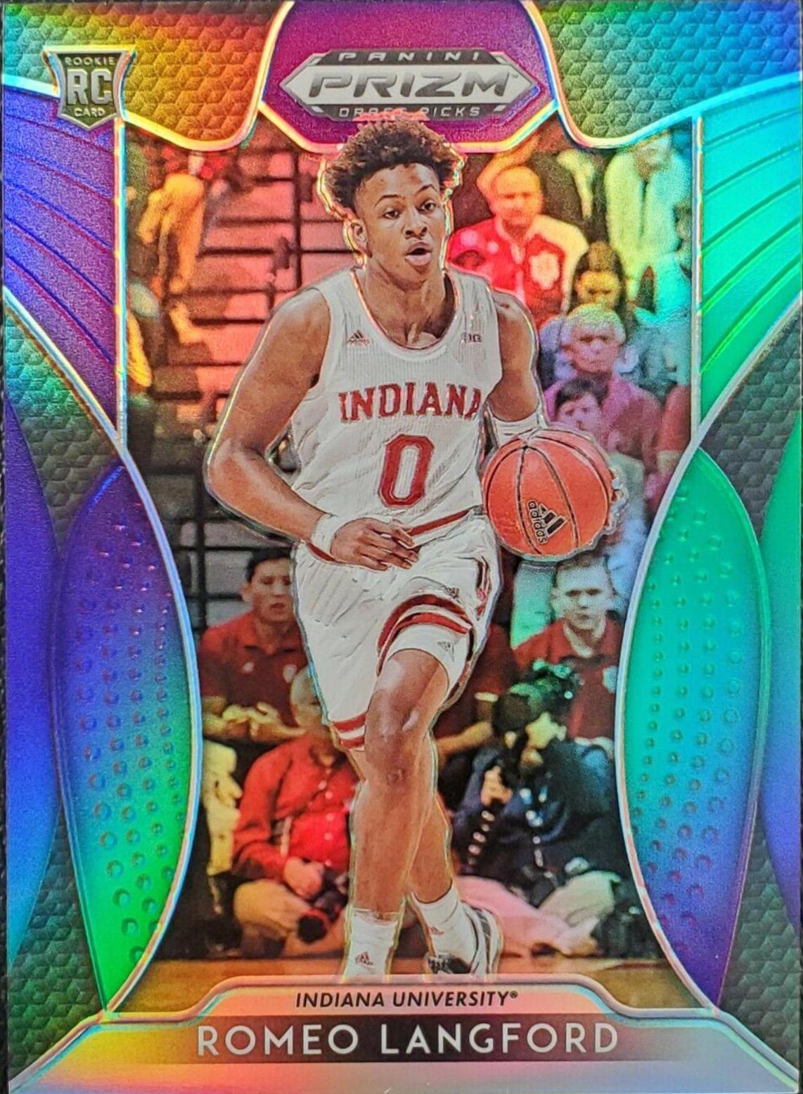 Romeo Langford [Purple, Green Prizm] #80
