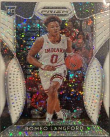 Romeo Langford [White Sparkle Prizm] #80