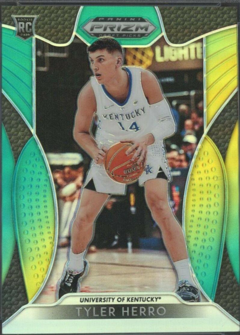 Tyler Herro [Green, Yellow Prizm] #79