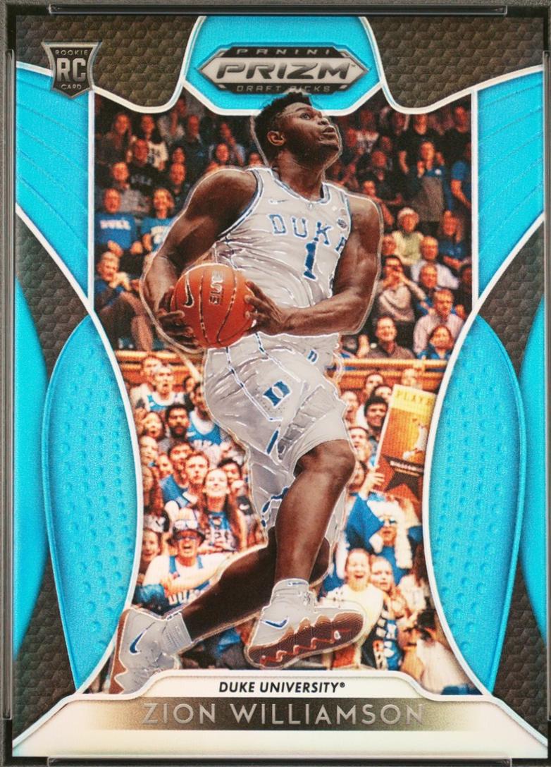 Zion Williamson [Carolina Blue Prizm] #1
