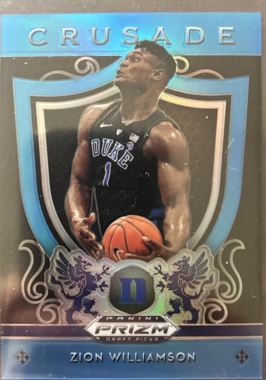 Zion Williamson [Carolina Blue Prizm] #51