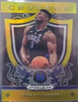 Zion Williamson [Gold Prizm] #51