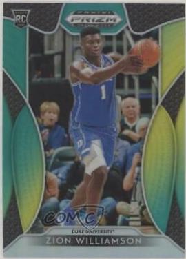 Zion Williamson [Green, Yellow Prizm] #64