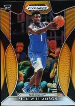 Zion Williamson [Neon Orange Prizm] #64