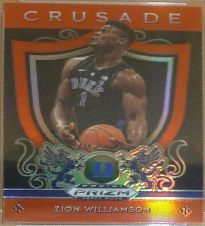 Zion Williamson [Orange Prizm] #51