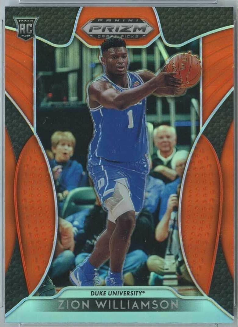Zion Williamson [Orange Prizm] #64