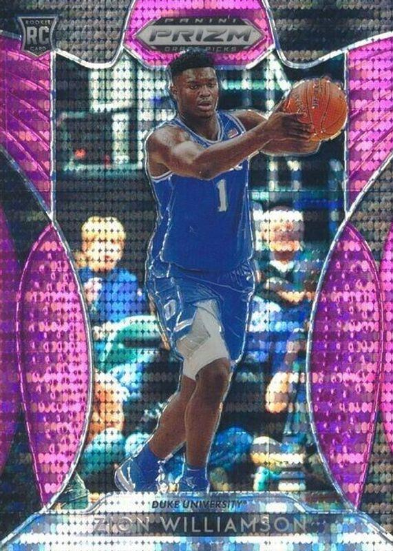 Zion Williamson [Pink Pulsar Prizm] #64