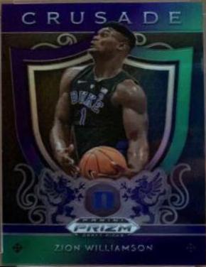 Zion Williamson [Purple, Green Prizm] #51