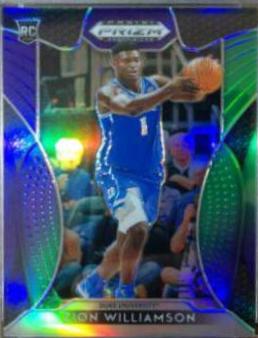 Zion Williamson [Purple, Green Prizm] #64