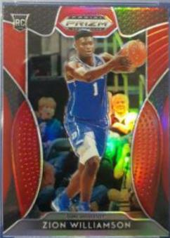 Zion Williamson [Red Prizm] #64