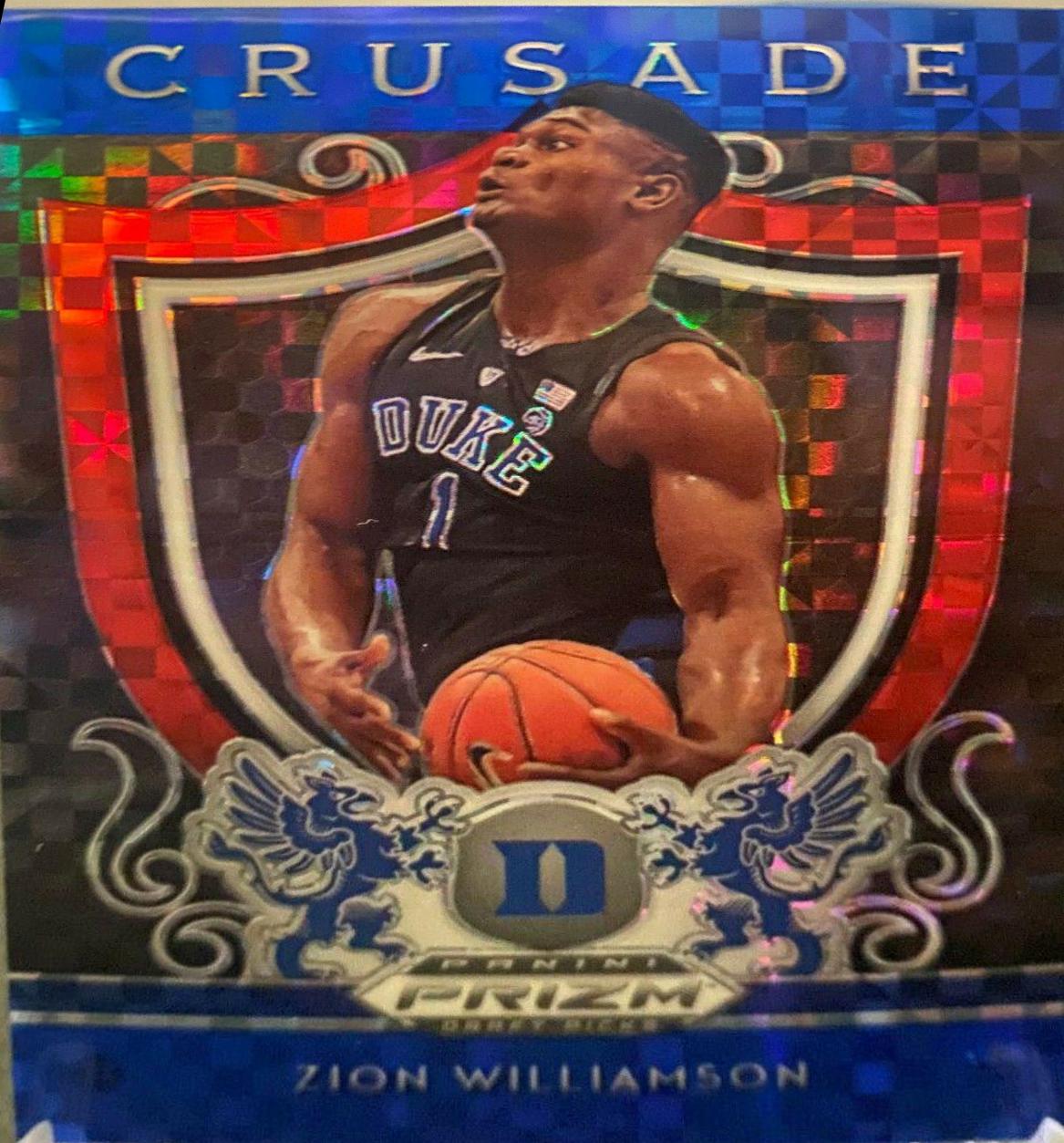 Zion Williamson [Red, White, Blue Prizm] #51