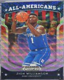 Zion Williamson [Silver Wave Prizm] #100