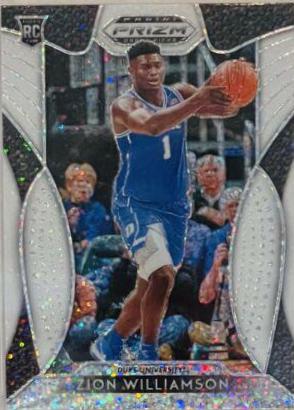 Zion Williamson [White Sparkle Prizm] #64