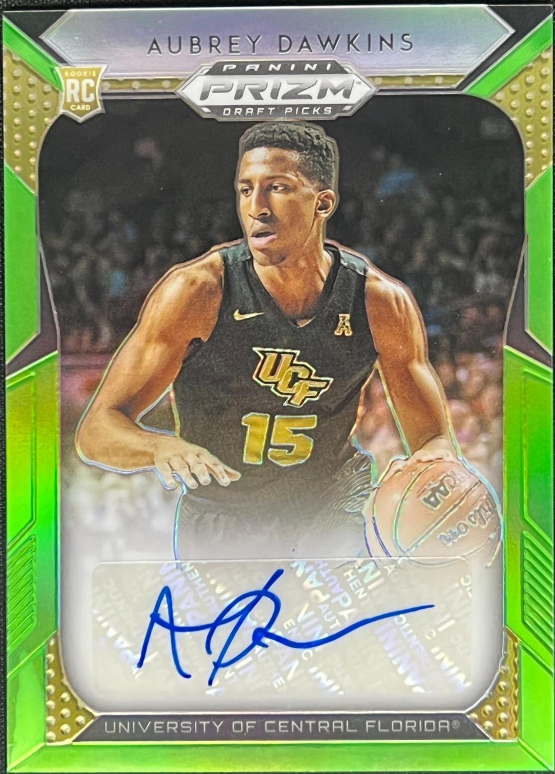 Aubrey Dawkins [Neon Green Prizm] #126