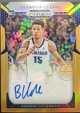 Brandon Clarke [Neon Orange Prizm] #21