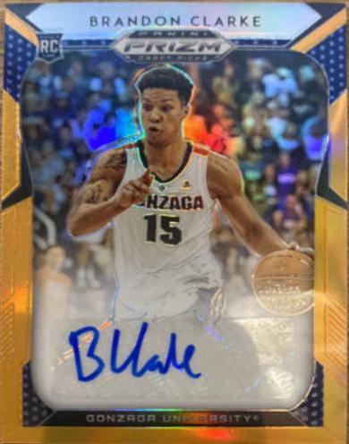 Brandon Clarke [Orange Prizm] #21