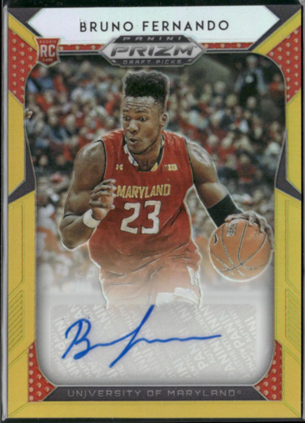 Bruno Fernando [Gold Prizm] #34